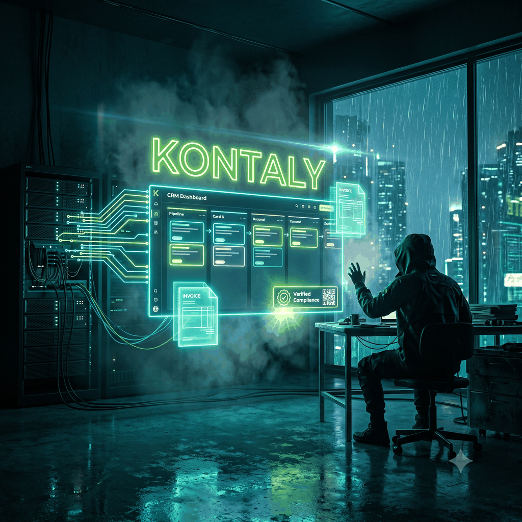 Kontaly: the AI-powered CRM for freelancers, agencies and accountants